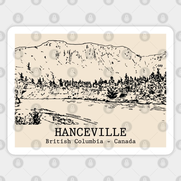 Hanceville - British Columbia Magnet by Lakeric